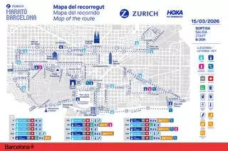 Así será la Marató de Barcelona 2026 con 32.000 corredores y un circuito renovado