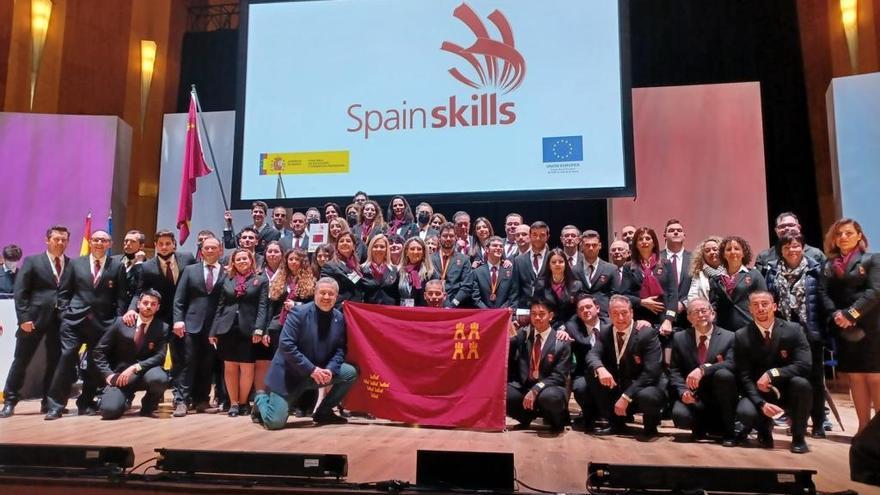 Cuatro alumnos de la Región obtienen la medalla de bronce en el concurso de FP &#039;SpainSkills&#039;