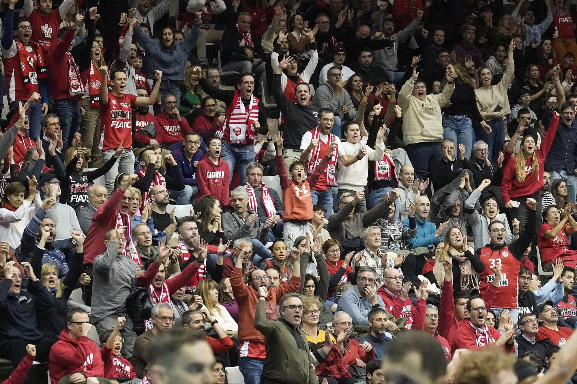 Les millors imatges del Bàsquet Girona - Barça