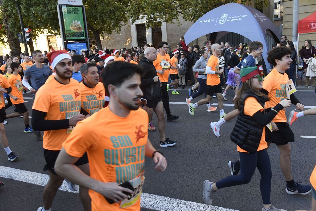 La San Silvestre 2025 en Murcia, en fotografías