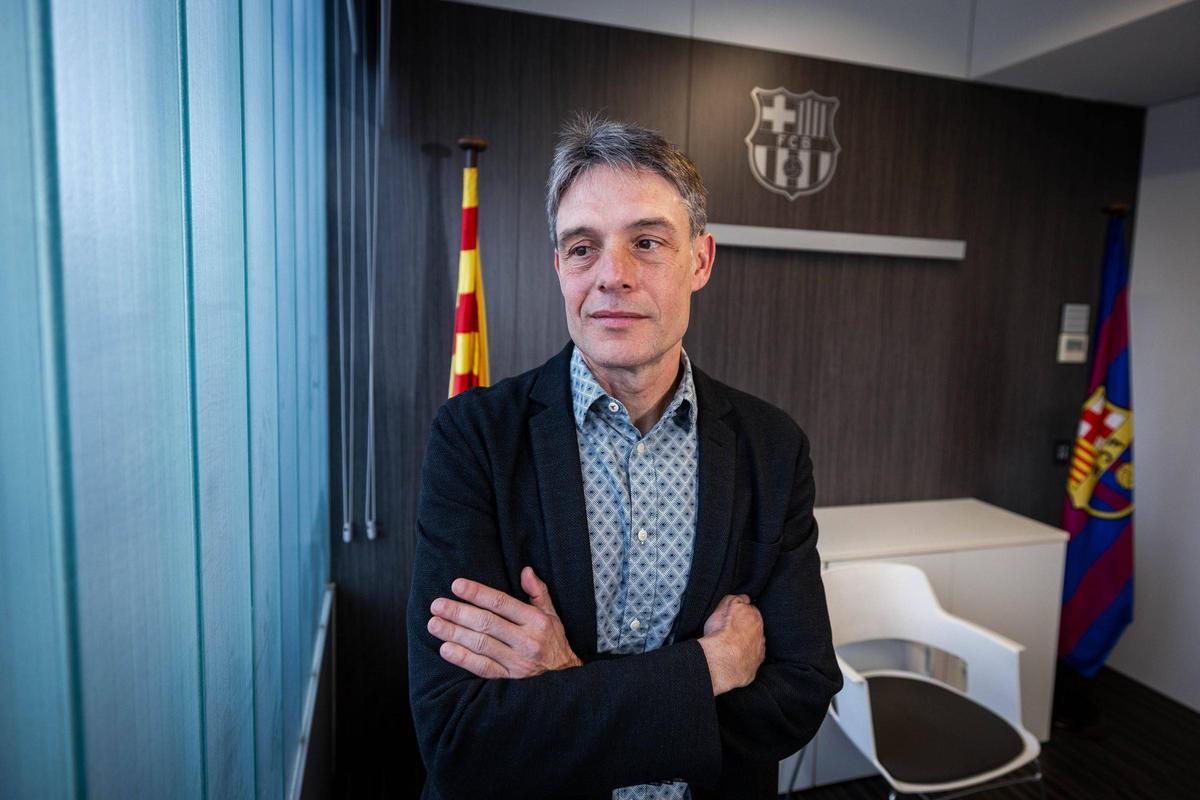 Marc Vivés,director deportivo del Barça femenino.