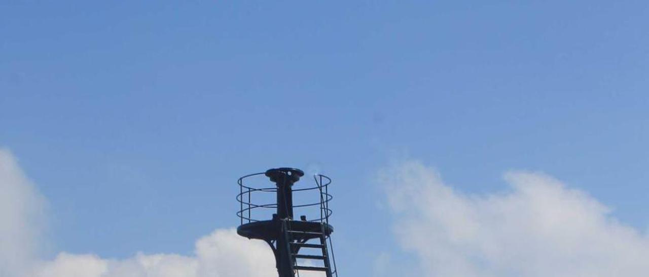 La Farola del paseo marítimo de Candás.