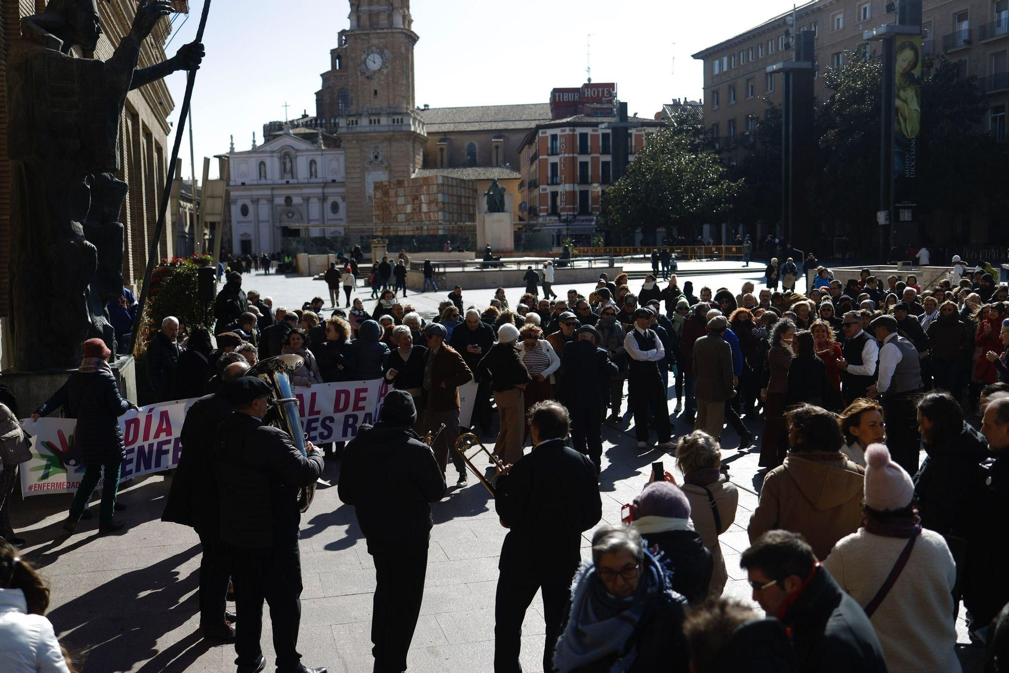 Quince asociaciones celebran el Día de las Enfermedades Raras en Zaragoza