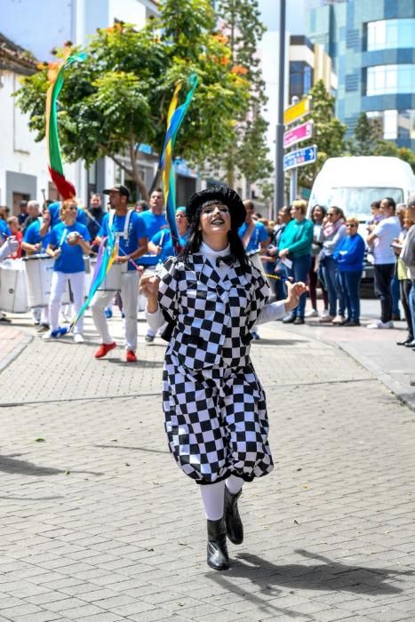 TELDE. SAN GREGORIO. TELDE. Telde cambia la hora. En la zona comercial abierta de San Gregorio se celebra el cambio de hora con diversas actividades. Hay ludoparque gigante, tiro con arco para niños, feria de artesanía, karts, entre otros.  | 30/03/2019 | Fotógrafo: Juan Carlos Castro