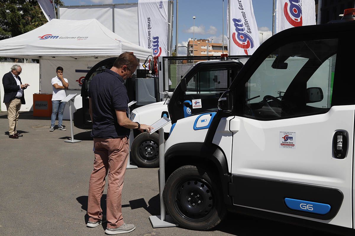 Exposición de los mejores vehículos eléctricos y eco en la Diputación de Córdoba