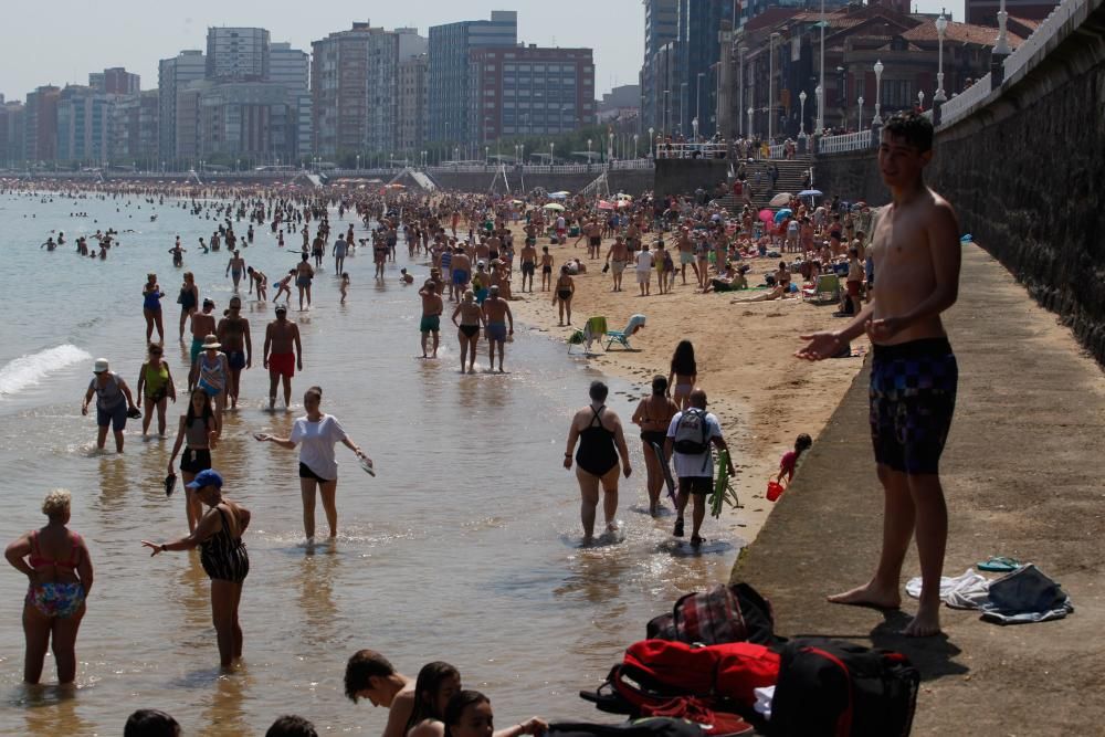 Ola de calor en Asturias