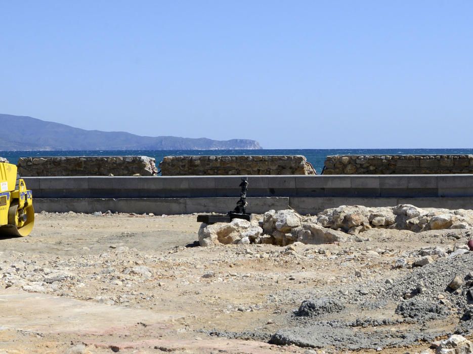 Obres front marítim de l'Escala, segona fase