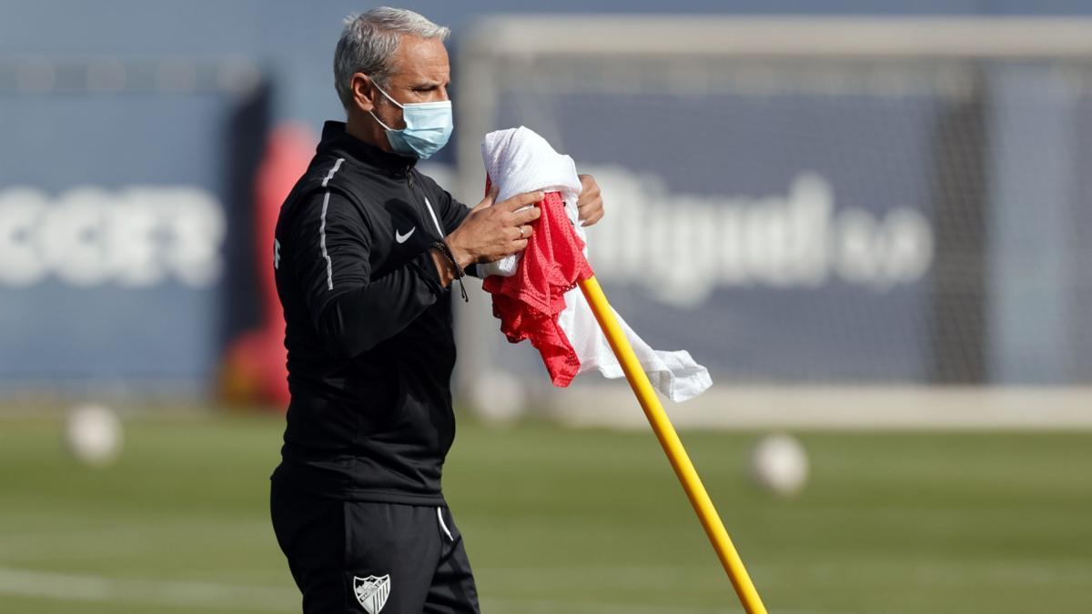 Sergio Pellicer, durante un entrenamiento.