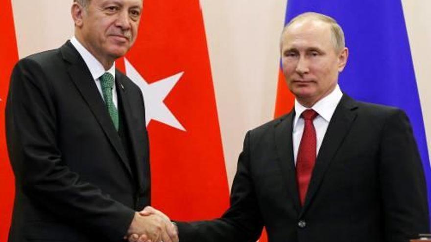 Erdogan i Putin no van arribar a acords.
