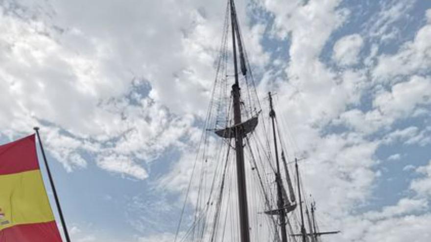 El buque “Juan Sebastián de Elcano” llega mañana a la Escuela Naval de Marín