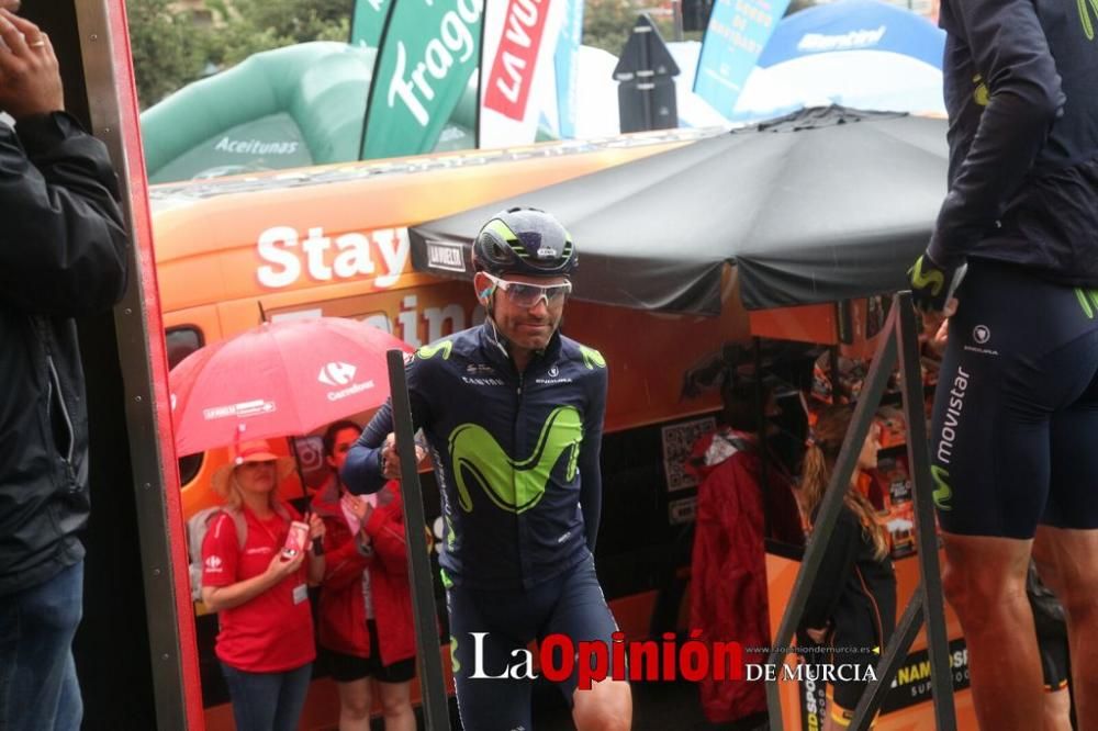 Salida de la Vuelta Ciclista a España desde Lorca