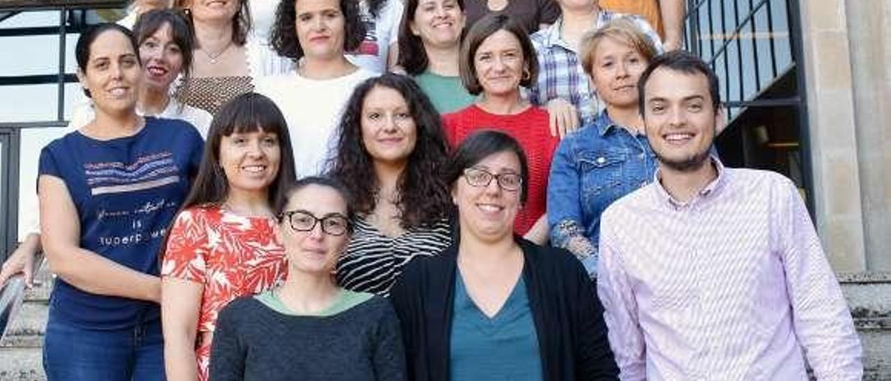 Investigadores del campus participantes en Iberphenol. // Duvi