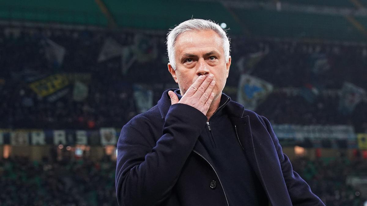 José Mourinho en la derrota frente al Inter en Copa Italia | europa press