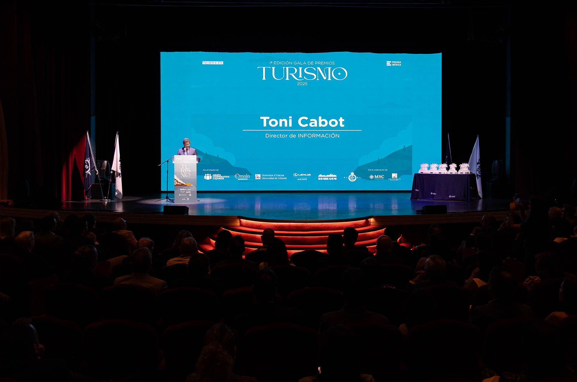 INFORMACIÓN celebra en el  MSC Music la Iª Gala de los Premios Turismo