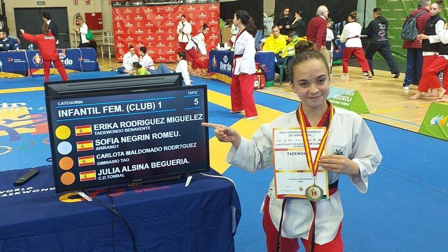 Nuevo éxito para el Club Taekwondo Benavente Quesos El Pastor en el Campeonato de España de Clubes