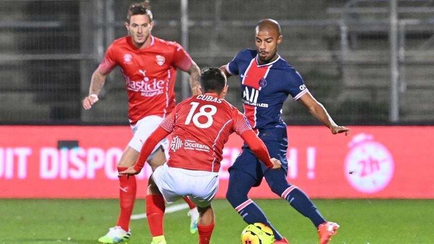 Rafinha debutó como titular por la puerta grande: Esta fue la escandalosa asistencia a Mbappé