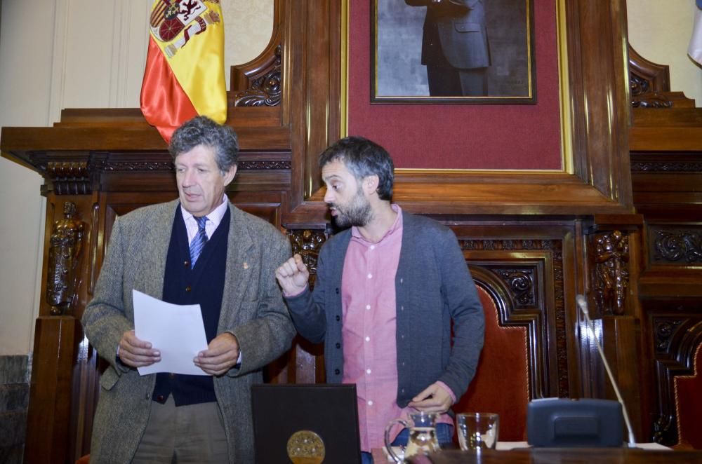 Pleno en el Ayuntamiento de A Coruña (12/12/16)