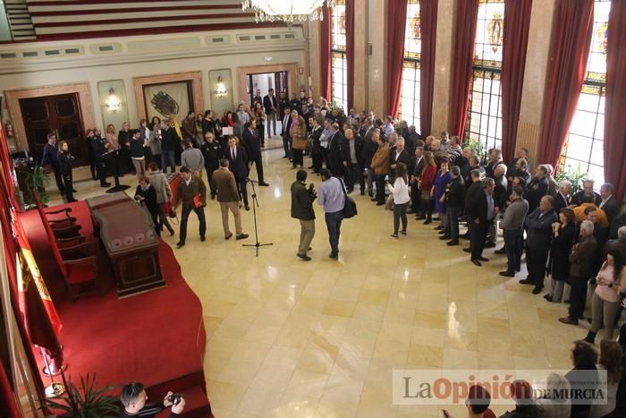 Homenaje a los policías locales jubilados en Murcia