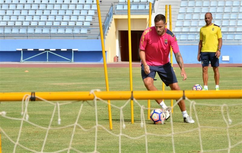 Entrenamiento de la UD Las Palmas en Maspalomas