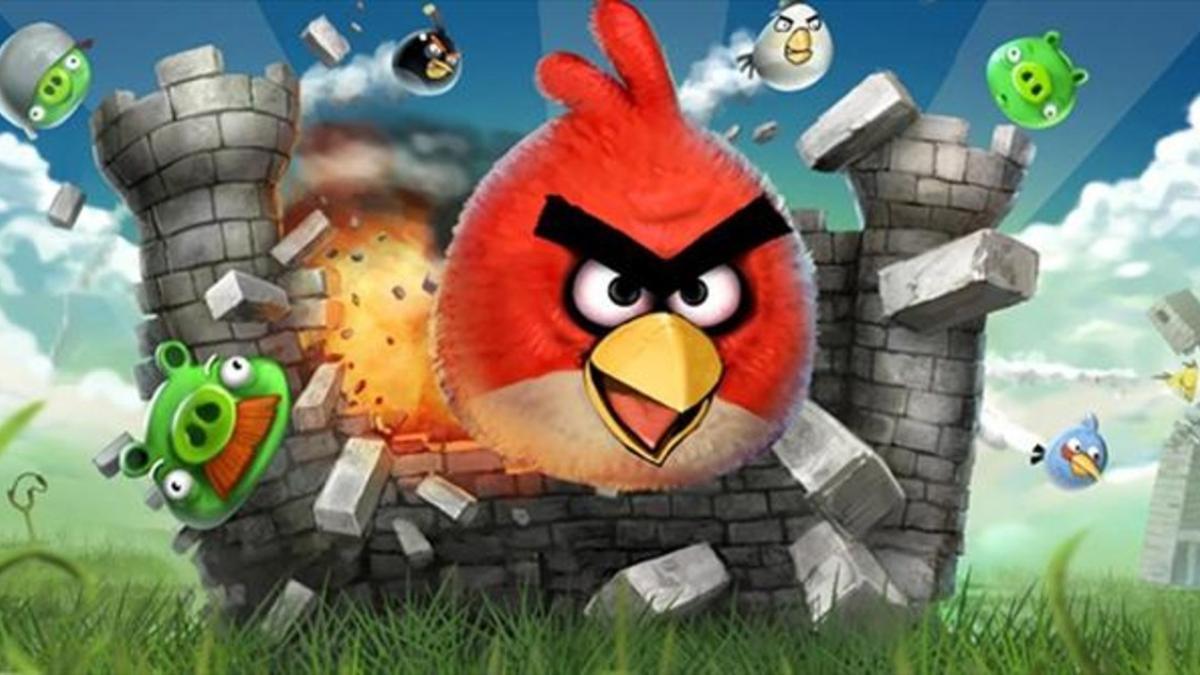 Una de las carátulas del juego 'Angry Birds'.