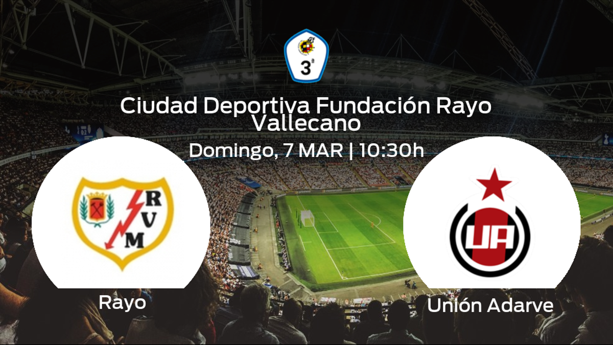 Previa del partido: el Unión Adarve defiende su liderato ante el Rayo B