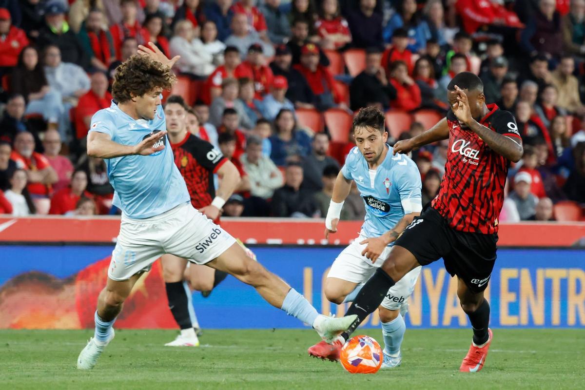 El Mallorca - Celta en Son Moix, en imágenes