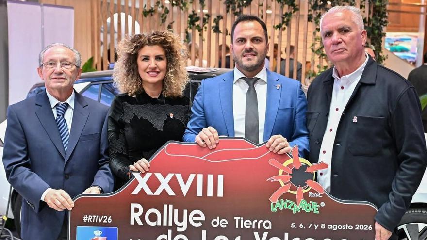 Yonathan de León da la bienvenida al Supercampeonato de España de Rallyes que llega con el Trofeo Ciudad de Arrecife- Rallye Isla de los Volcanes