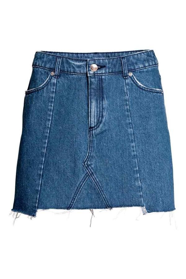 Falda denim de H&M