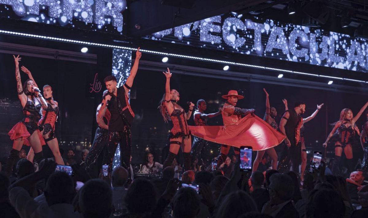 Momento del ‘show’ Spectacularrr, que ha arrasado este verano. |  | LÍO IBIZA