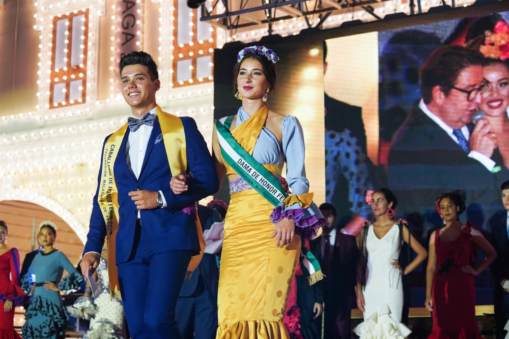 Elección de Reina y Mister de la Feria de Málaga de 2019