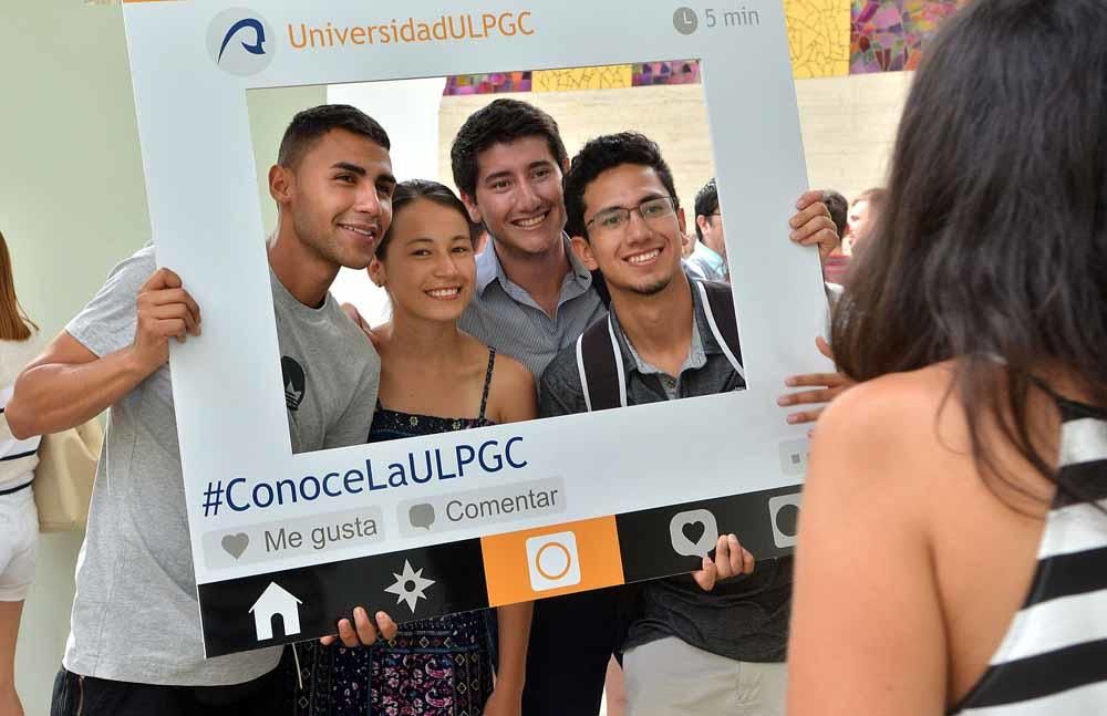 Acto de bienvenida a los estudiantes de intercambi