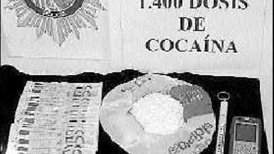 Efectos incautados en una de las operaciones antidroga.