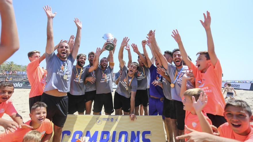 El Roses Platja sènior, campió de Catalunya amb remuntada èpica