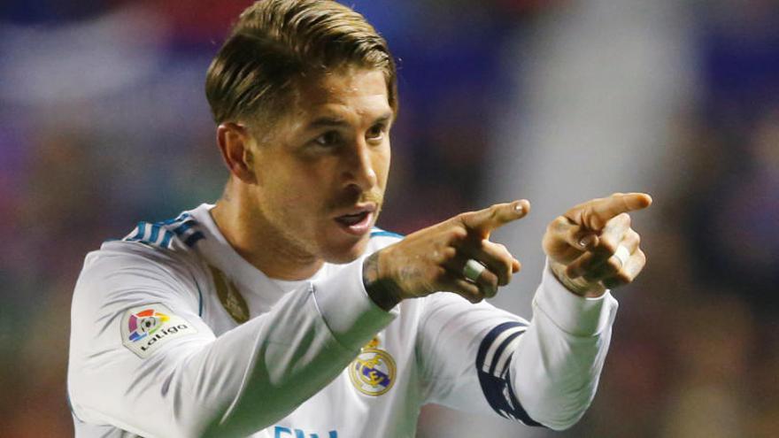 Sergio Ramos, autor d&#039;un dels gols de la nit