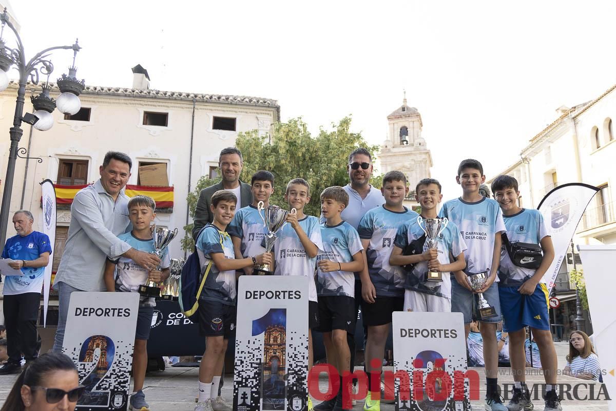 Clausura de las Escuelas Municipales Deportivas de Caravaca