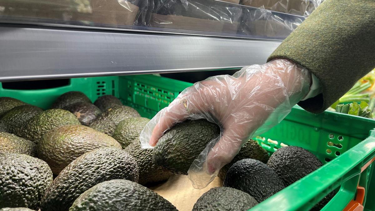 Aguacates en Mercadona.