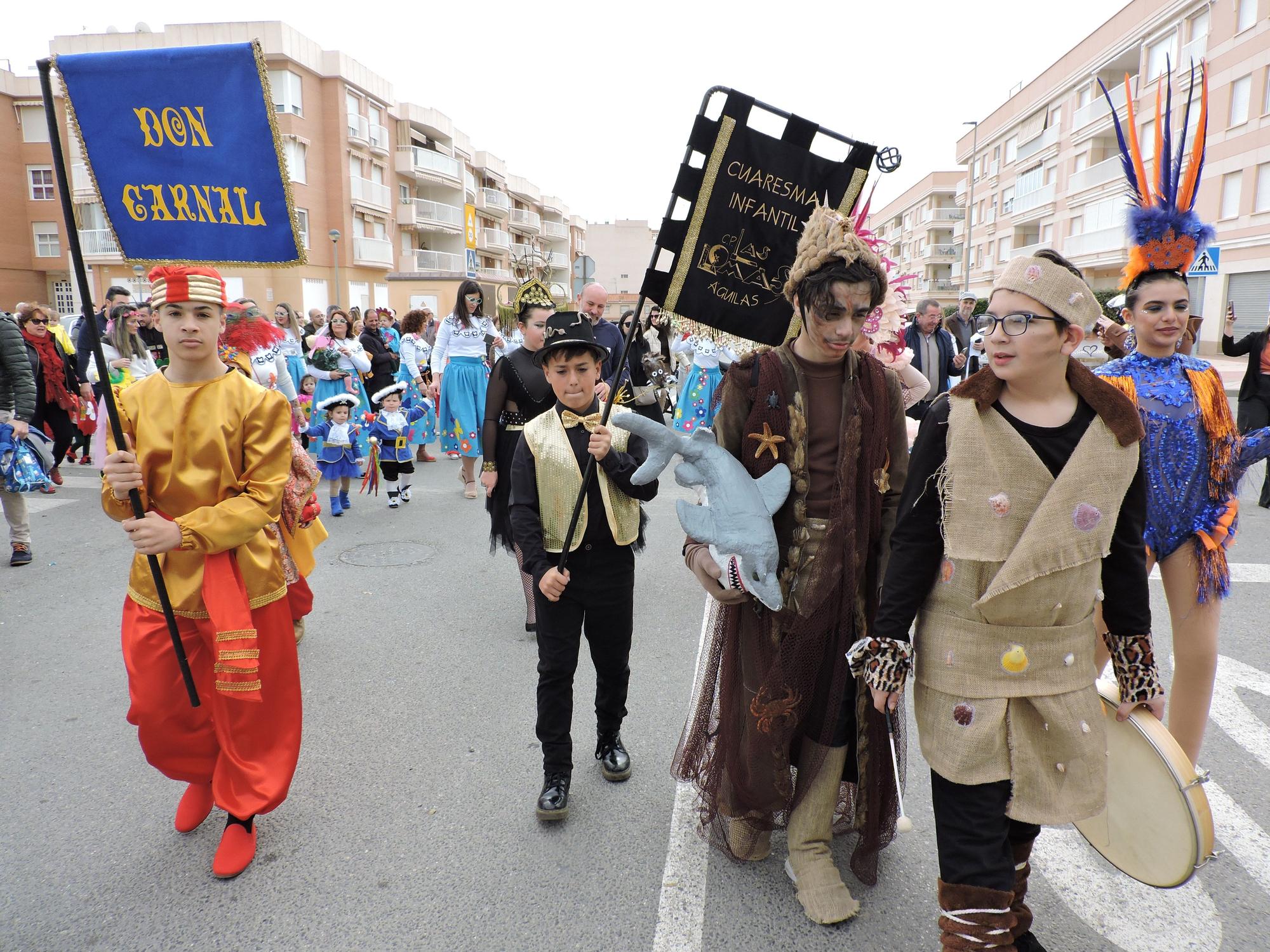 Los  colegios de Águilas celebran el carnaval