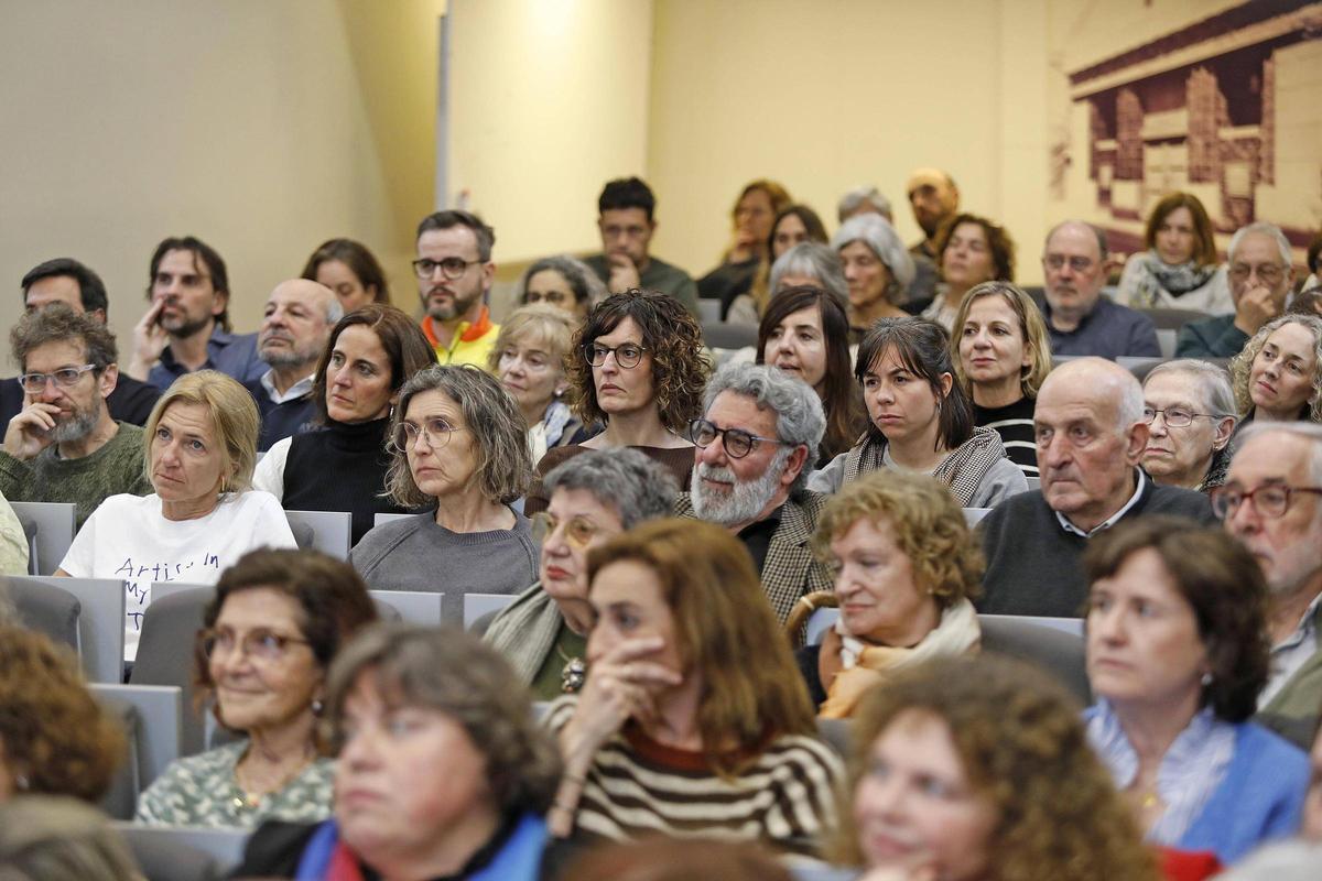 Les fotos de la presentació de la càtedra de Salut i Envelliment de la UdG