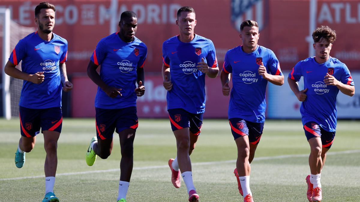 El Atlético de Madrid regresa al trabajo