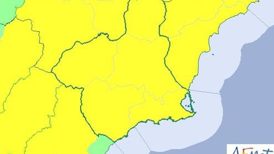 Continúa el aviso amarillo por tormentas en toda la Región