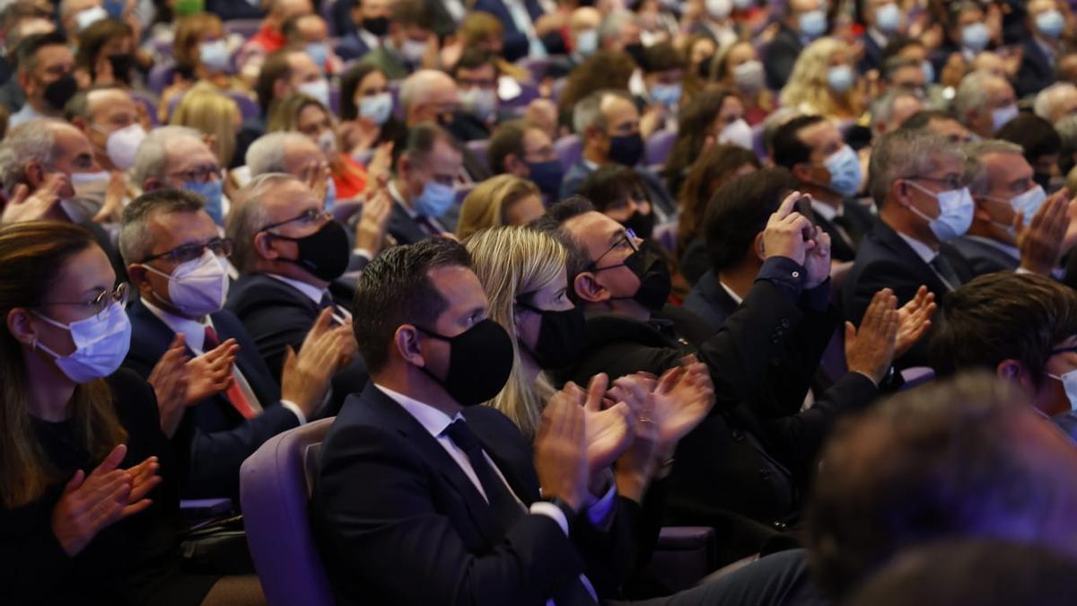 Todos los asistentes a la gala de los premios Levante-EMV-Prensa Ibérica 2021