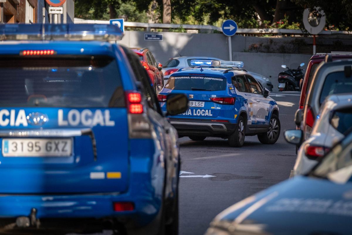 Un coche sin frenos deja siete heridos en una terraza en La Salud, en Tenerife