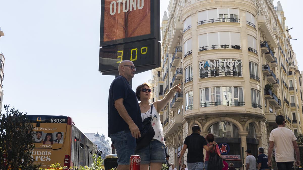 Altas temperaturas en Valencia en el día de Todos Los Santos