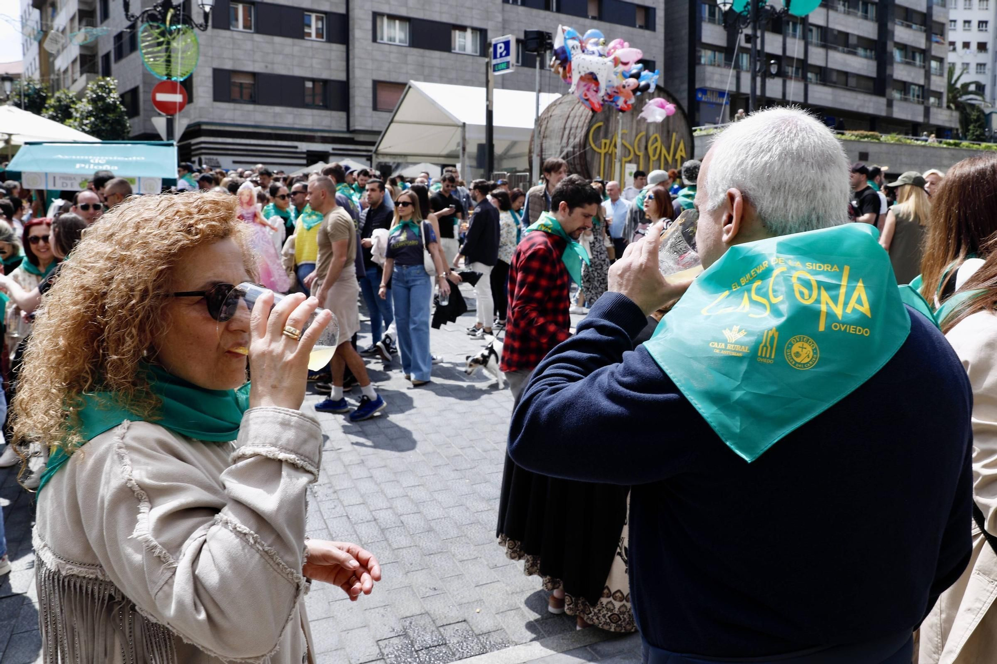 La gran fiesta de la sidra en Oviedo