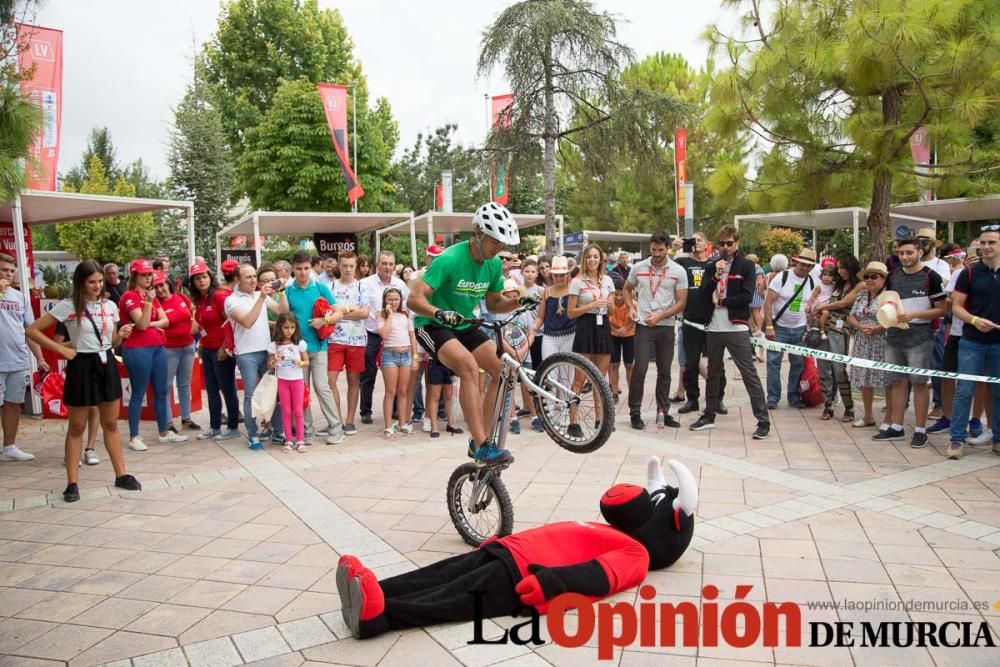 Vuelta ciclista a España: Salida en Caravaca