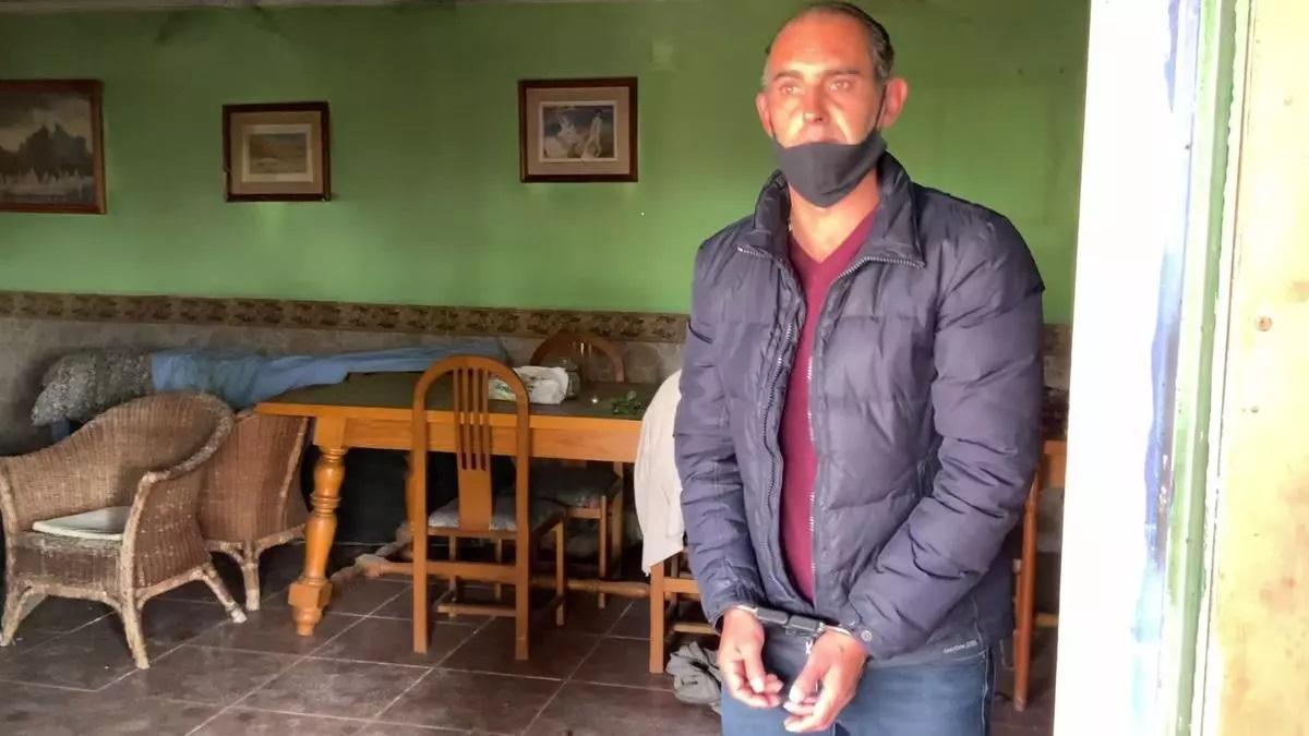 El acusado de matar a un hombre en Torrella con una lanza casera.