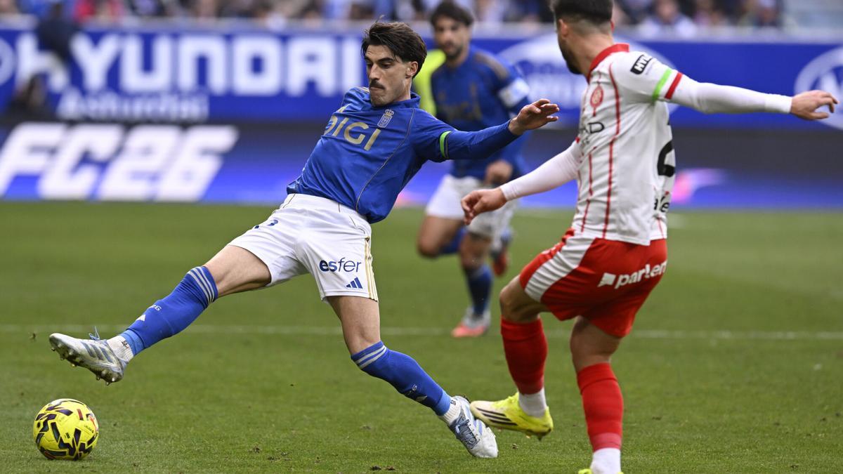 El Real Oviedo - Girona, en imatges