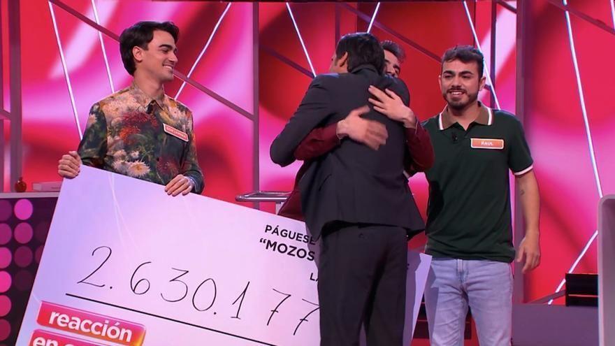 Los &#039;Mozos de Arousa&#039; hablan del amaño que causó su derrota en &#039;Reacción en Cadena&#039;: &quot;Perdimos porque...&quot;
