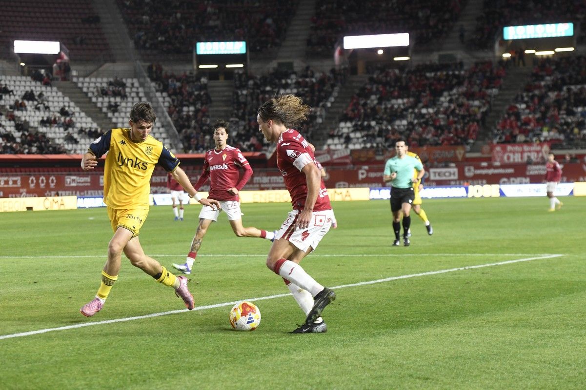 Revive la victoria del Real Murcia frente al Alcorcón, en imágenes