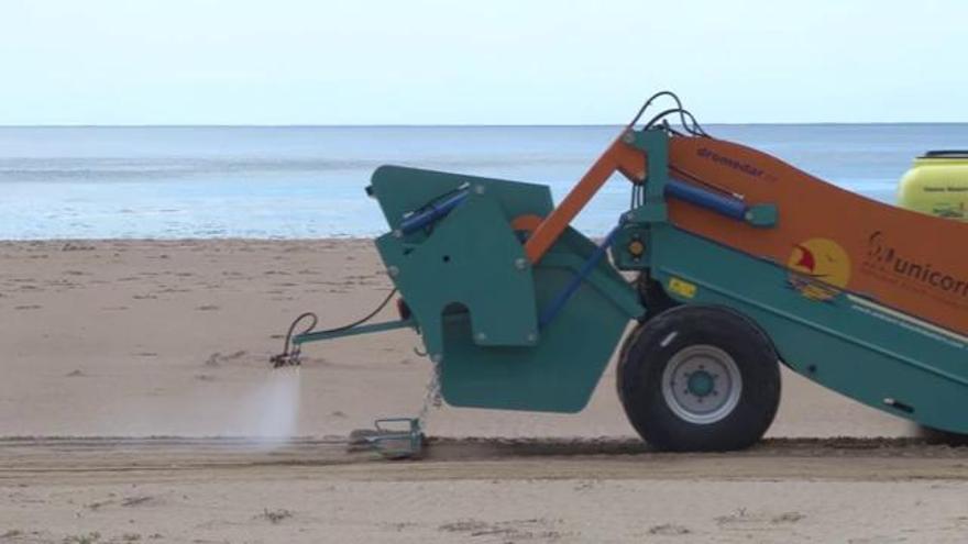 Una empresa catalana dissenya una màquina per desinfectar les platges amb ozó per la covid-19